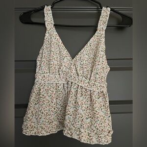 Floral Sleeveless Top
